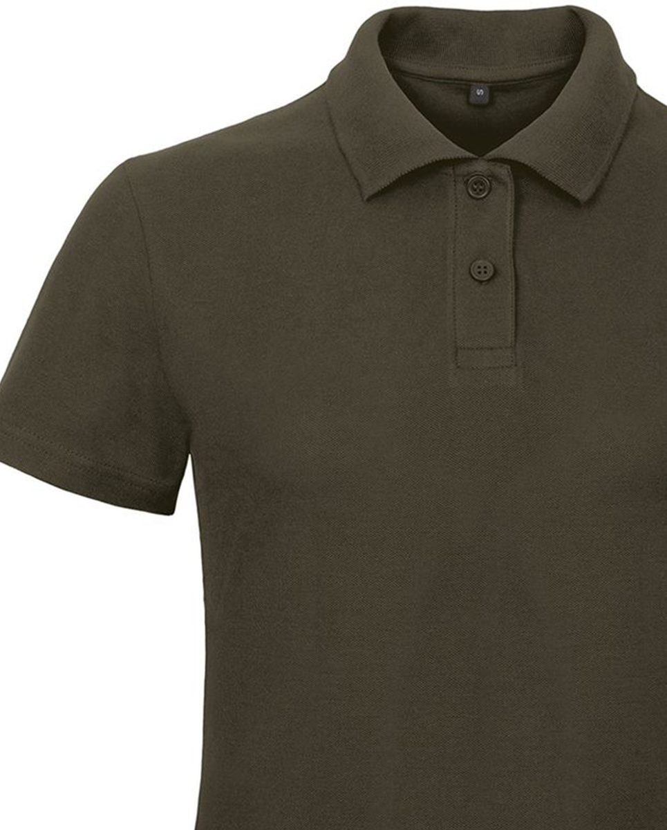Γυναικείο Μπλουζάκι Polo Pique ID.001 B & C Brown