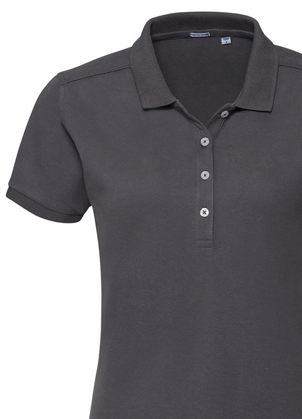 Γυναικείο Μπλουζάκι Polo R-566F-0 Russell Slim Fit Stretch Convoy Grey