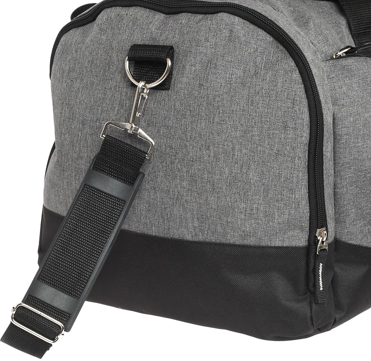 Σακ Βουαγιαζ 60Cm με Πλαινές Θήκες Diplomat Sac60-60 Γκρι Μαύρο Είδη Ταξιδιου Βουαγιάζ Simple Wear