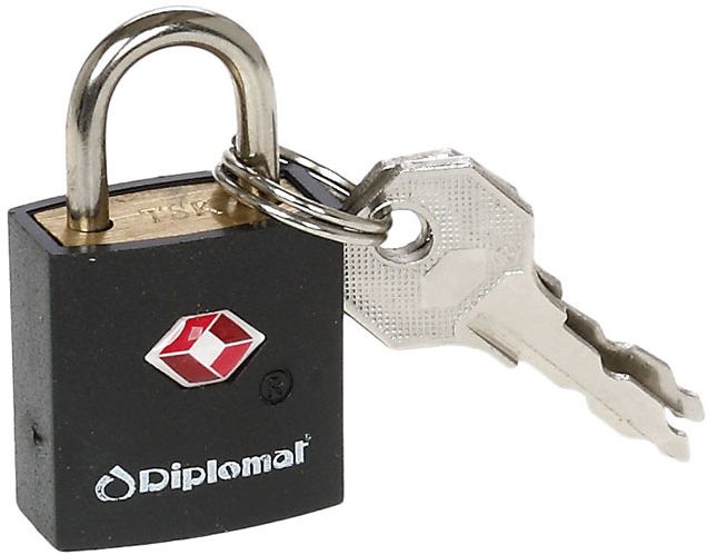 Κλειδαριά TSA ACLOCK1 Diplomat Μαύρο Μαύρο