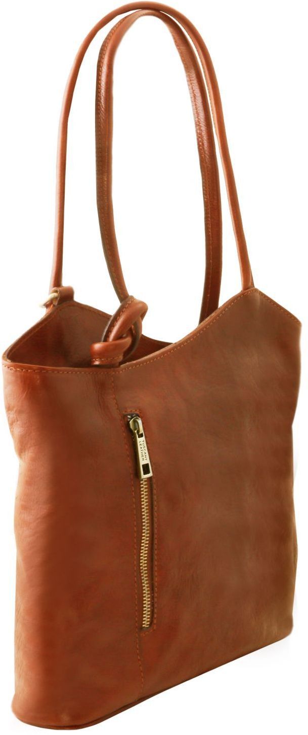 Γυναικεία Τσάντα Δερμάτινη Tl141497 Tuscany Leather Μελί Camel Outlet γυναικεία Simple Wear