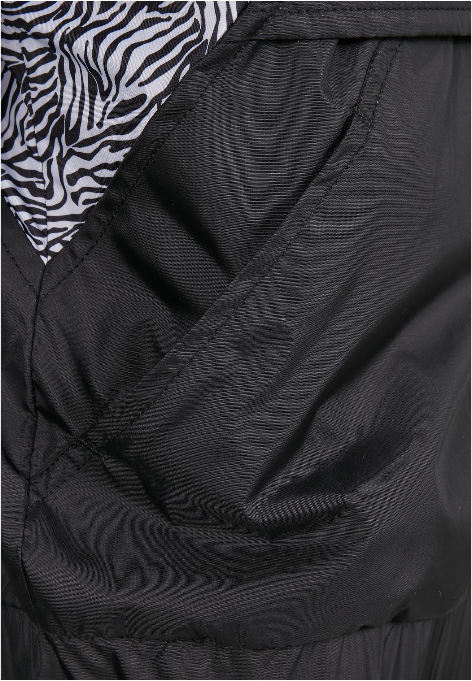 Γυναικείο Μπουφάν Pull Over UC Curvy TB3063-03250 Urban Classics black/zebra