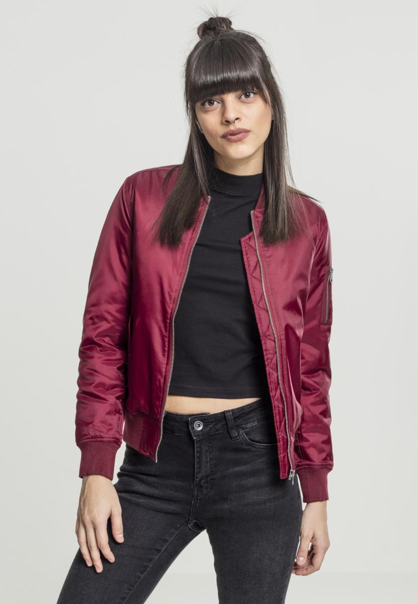 Γυναικείο Μπουφάν Bomber TB807 Urban Classics Burgundy