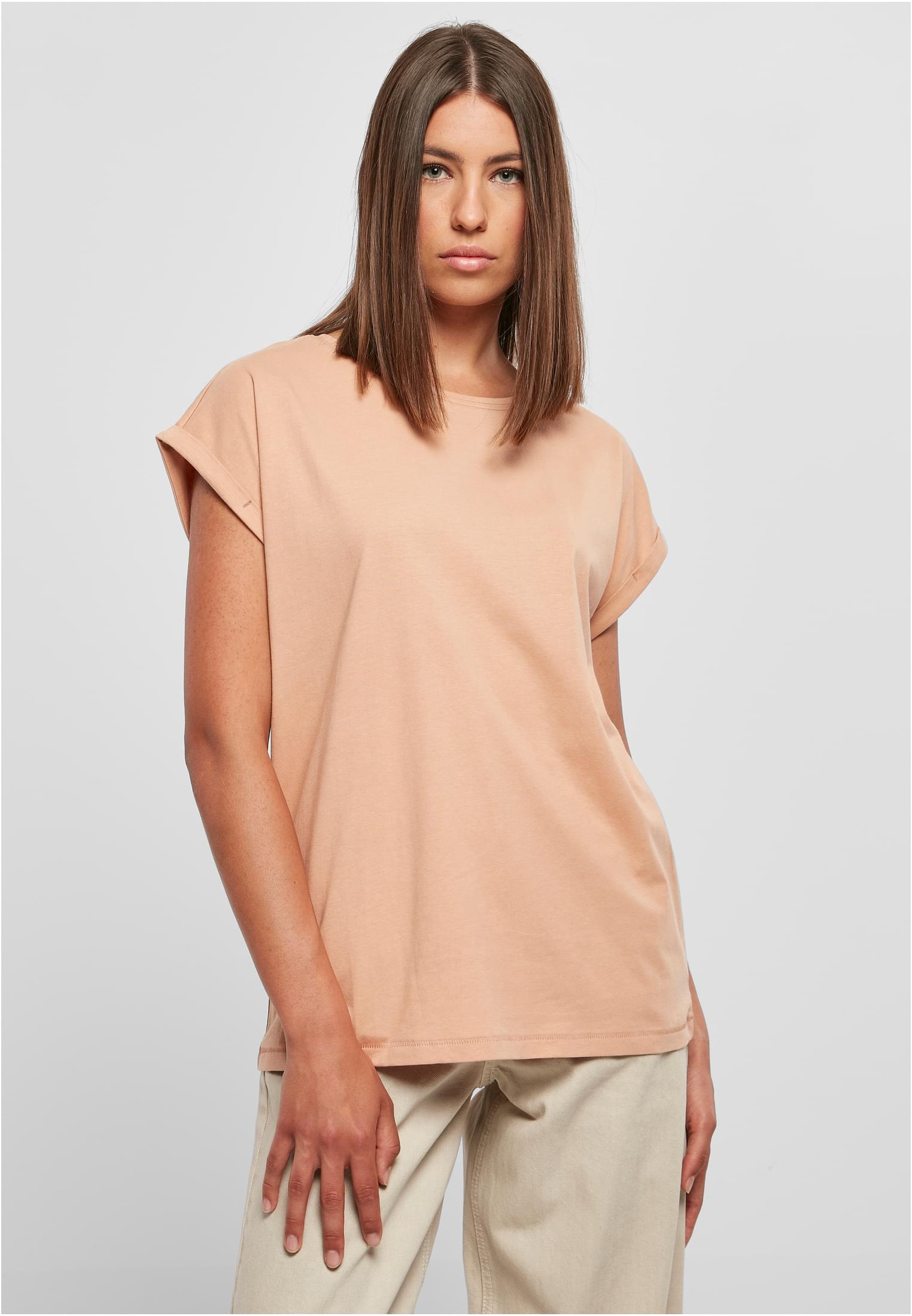 T-shirt TB771 Urban Classics Extended Shoulder Tee amber