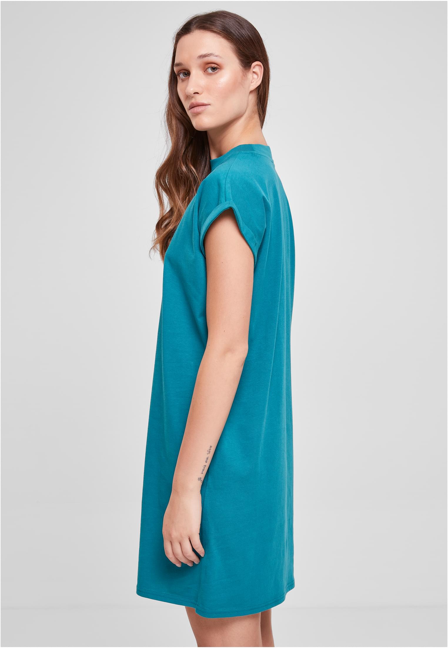 Ladies Turtle Extended Shoulder Dress Uc Tb1910 Watergreen γυναικεία Φορέματα Simple Wear