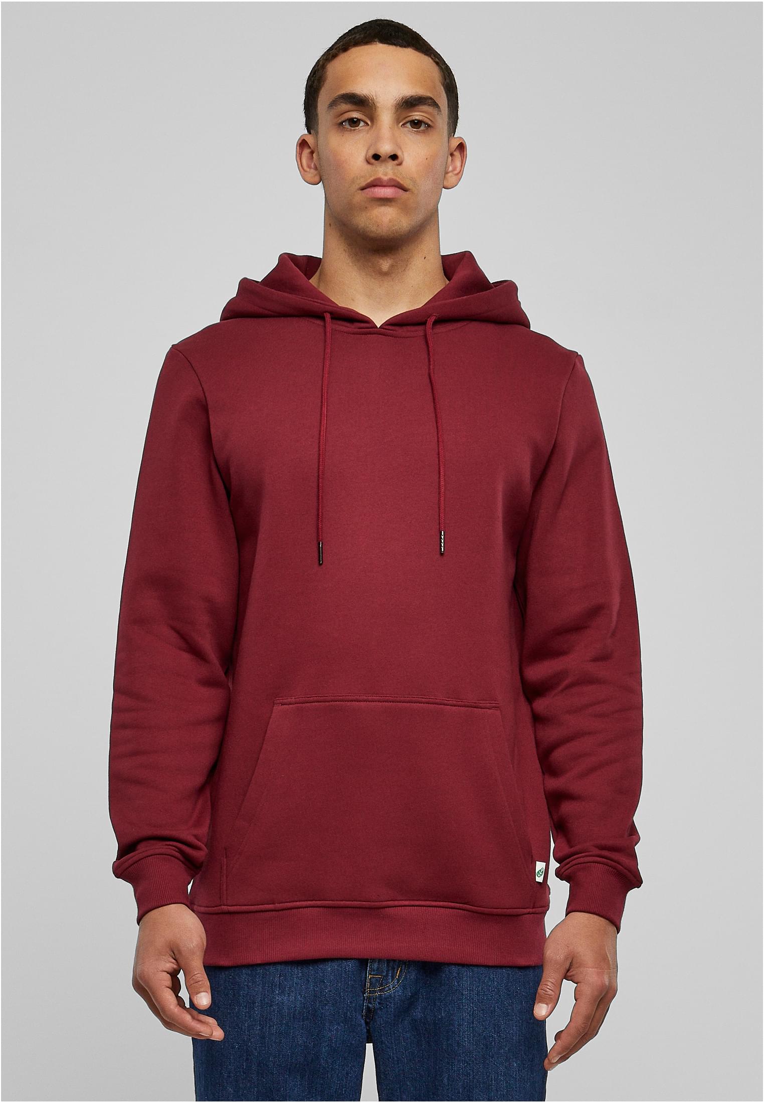 Organic Basic Hoodie Φούτερ Urban Classics TB3086 Burgundy