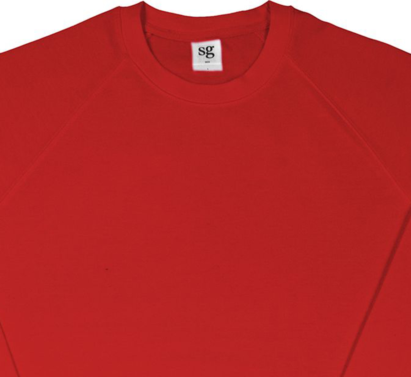 Φούτερ Raglan Sg23 Sg Red Outlet ανδρικά Simple Wear