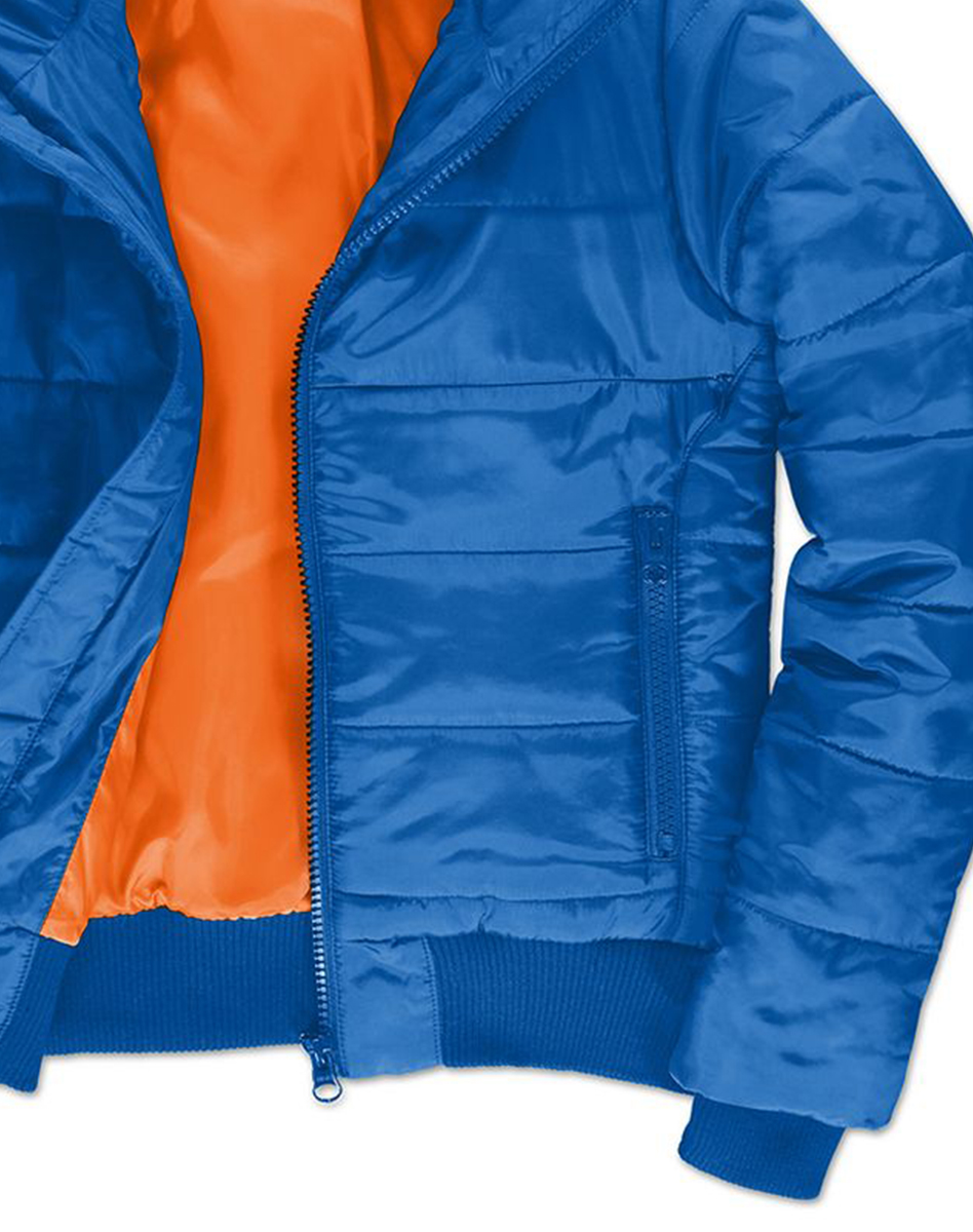 Γυναικείο Μπουφάν JW941 B&C Superhood Royal/Neon Orange