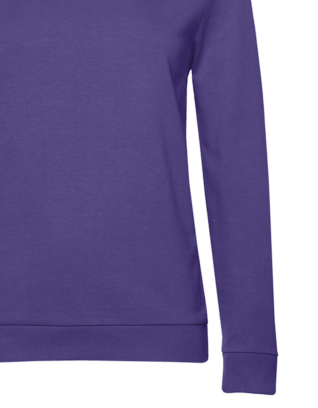 Γυναικείο Φούτερ WW02W B & C French Terry Radiant Purple