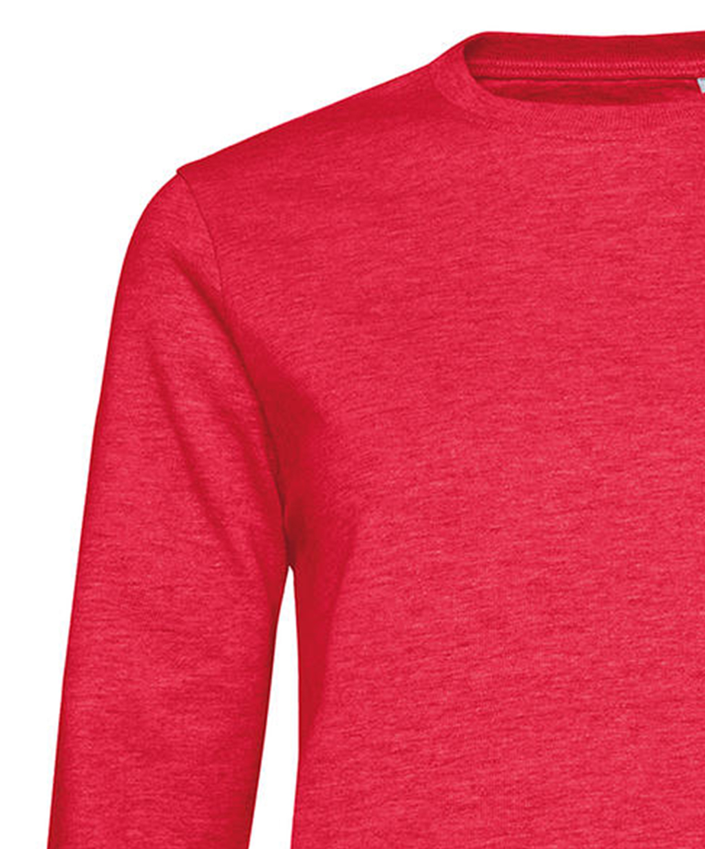 Γυναικείο Φούτερ WW02W B & C French Terry Heather Red