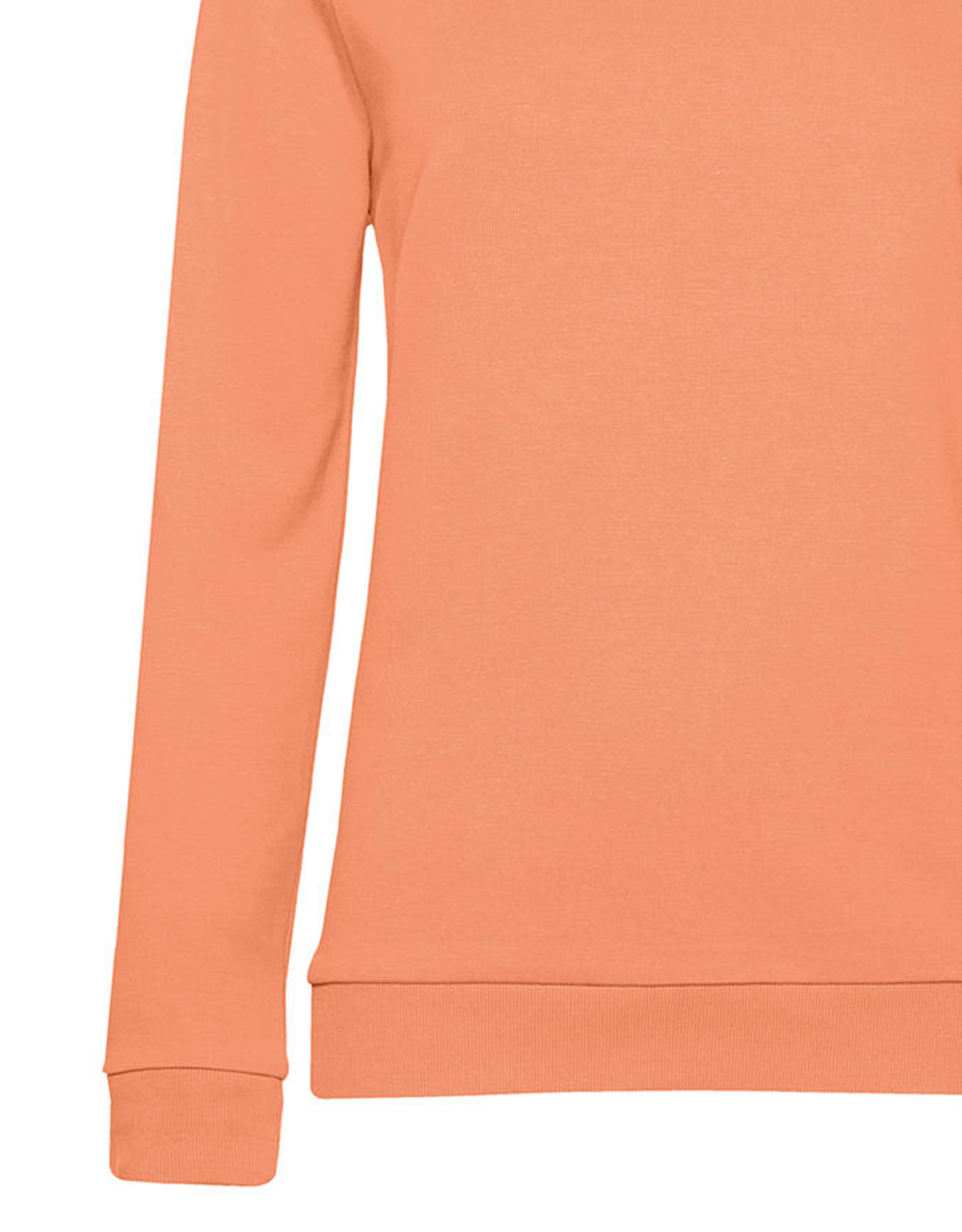 Γυναικείο Φούτερ WW02W B & C French Terry Melon Orange