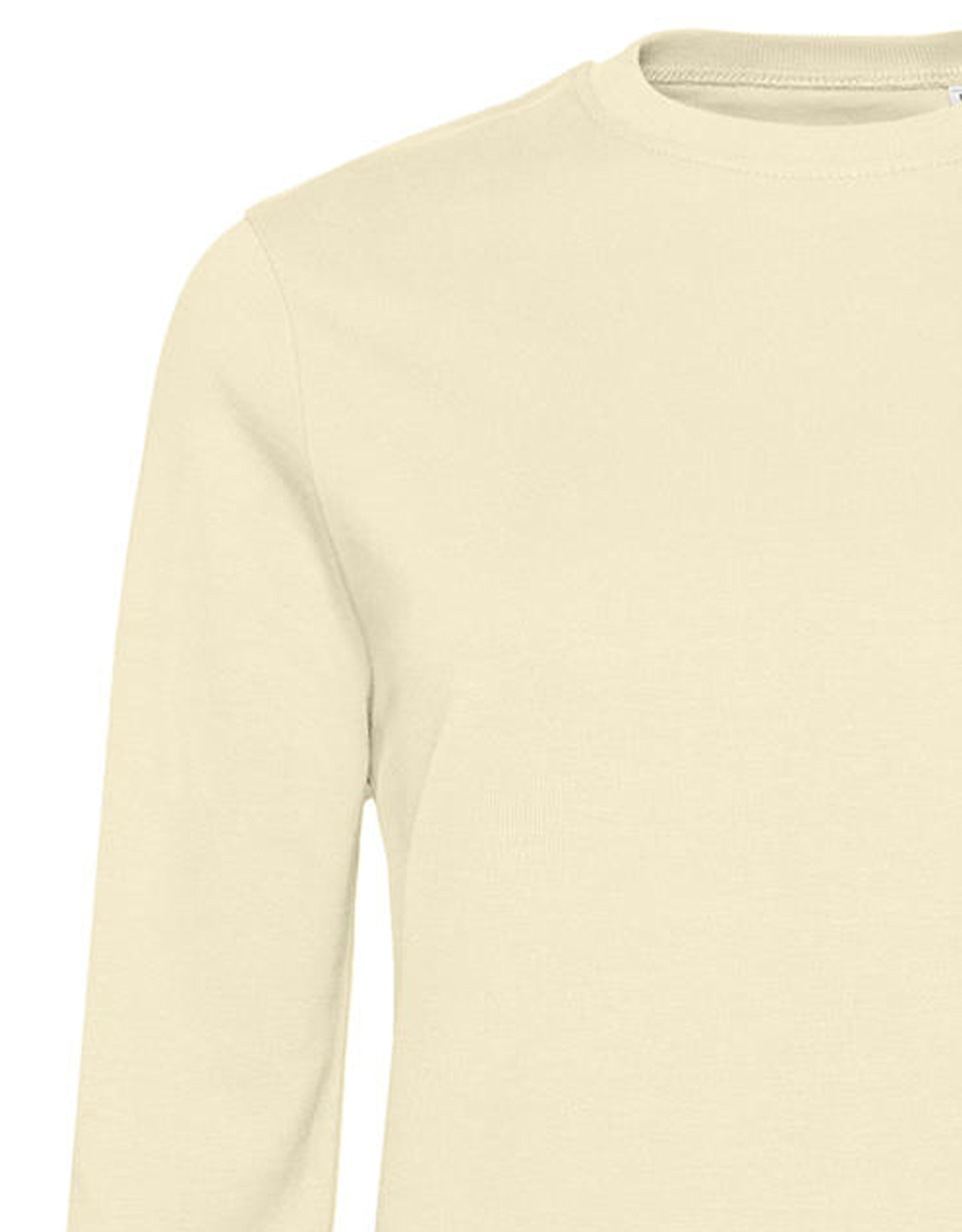 Γυναικείο Φούτερ WW02W B & C French Terry Pale Yellow
