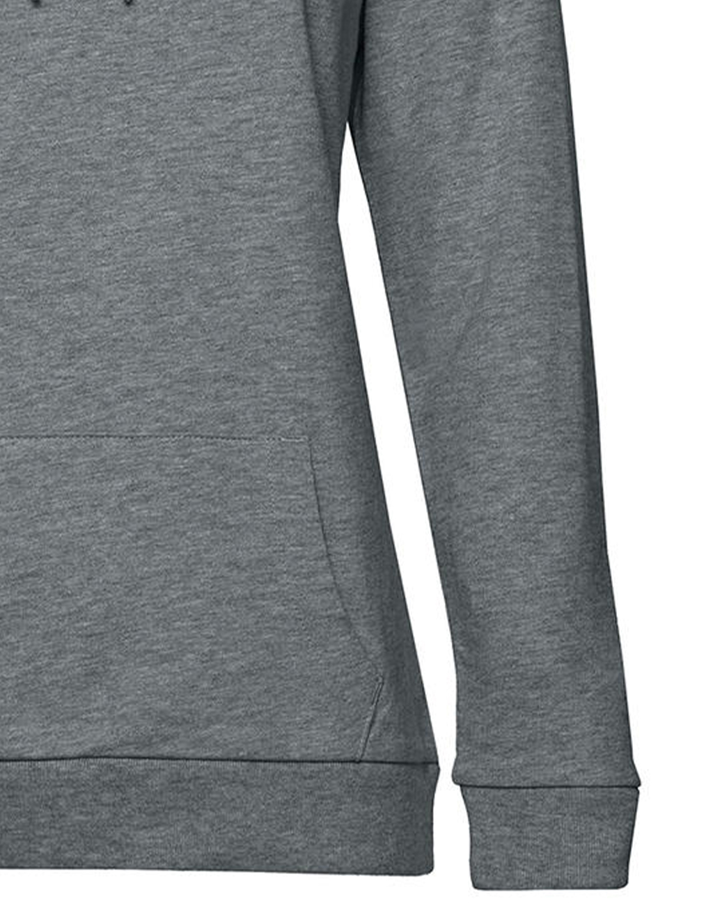Γυναικείο Φούτερ French Terry WW04W B & C Heather Mid Grey