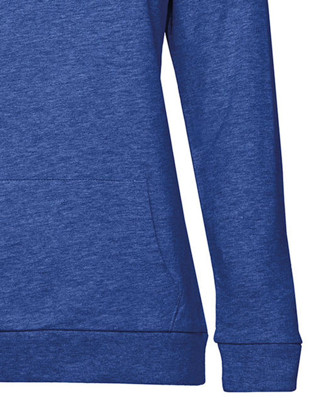 Γυναικείο Φούτερ French Terry WW04W B & C Heather Royal Blue