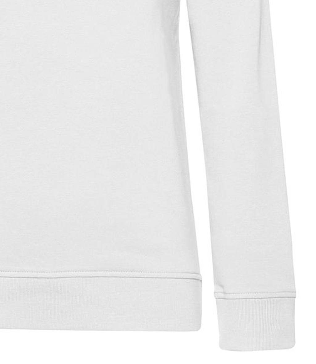 Γυναικείο Φούτερ Ww32B B C Organic Crew Neck French Terry White γυναικεία Simple Wear