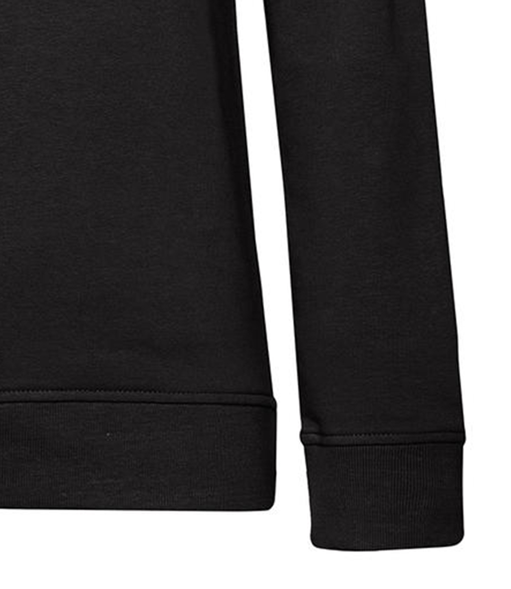 Γυναικείο Φούτερ WW32B B & C Organic Crew Neck French Terry Black Pure