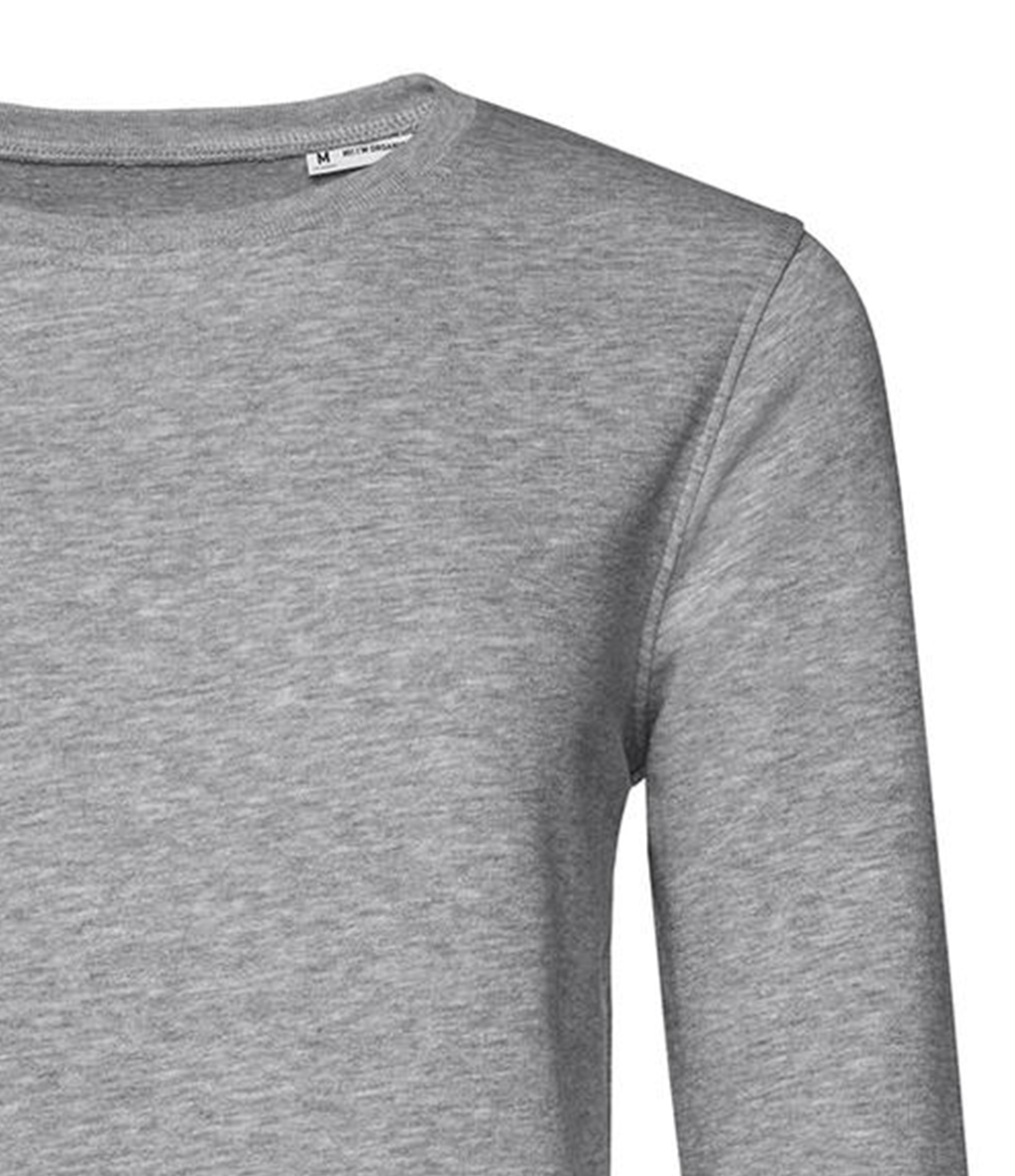 Γυναικείο Φούτερ Ww32B B C Organic Crew Neck French Terry Heather Grey γυναικεία Simple Wear