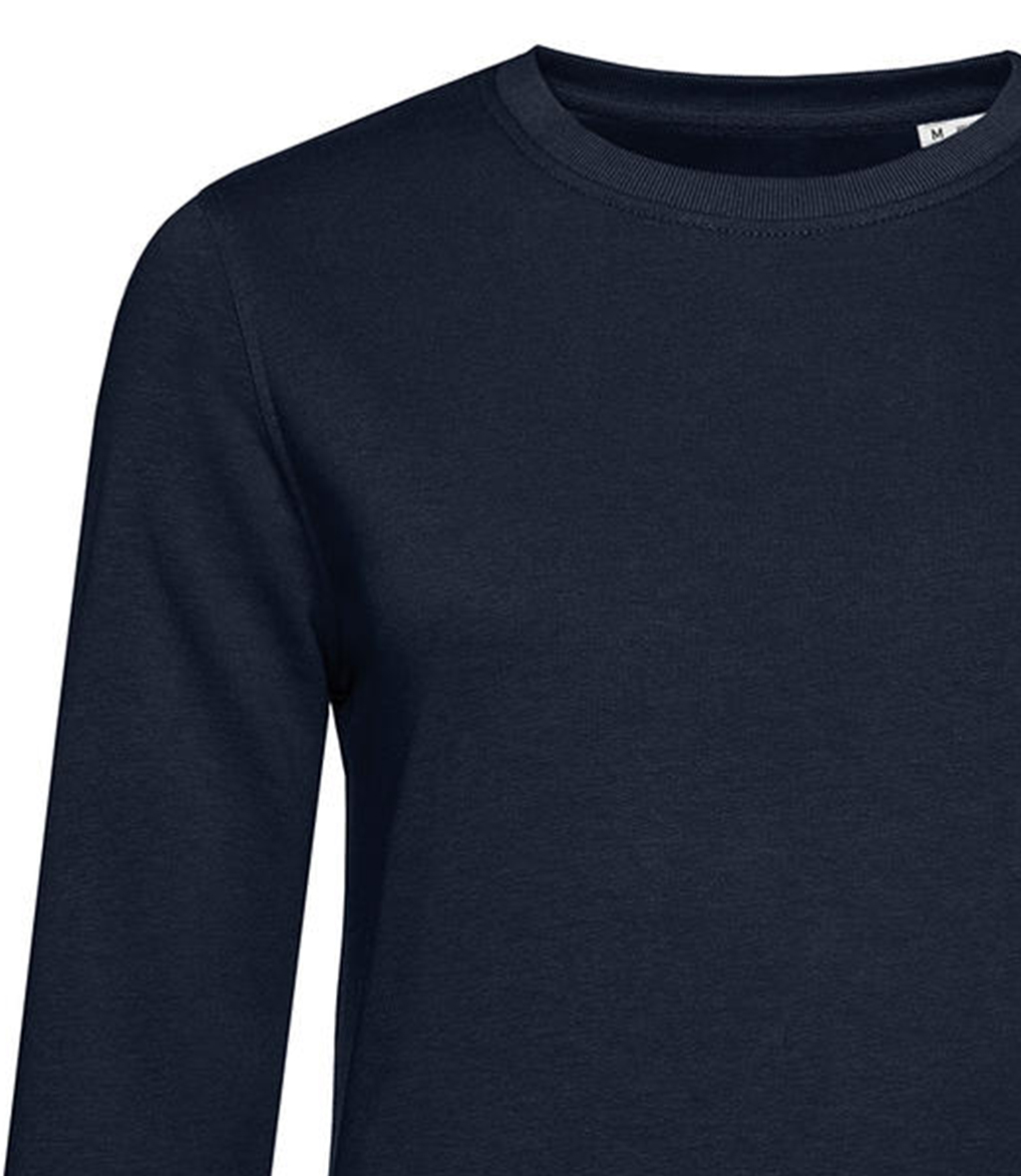 Γυναικείο Φούτερ Ww32B B C Organic Crew Neck French Terry Navy Blue γυναικεία Simple Wear
