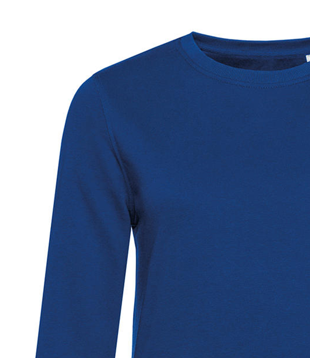 Γυναικείο Φούτερ Ww32B B C Organic Crew Neck French Terry Royal γυναικεία Simple Wear