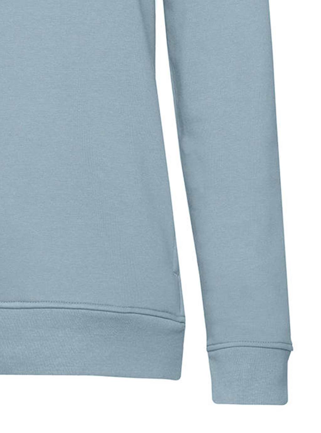 Γυναικείο Φούτερ WW34B B & C Organic Crewneck Blue Fog