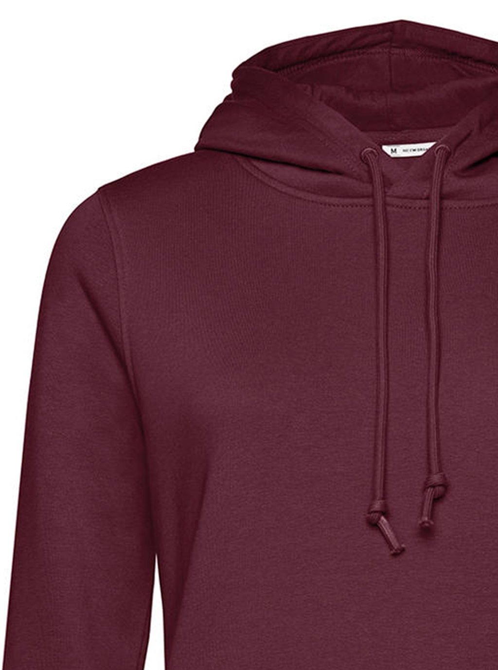 Γυναικείο Φούτερ WW34B B & C Organic Crewneck Burgundy