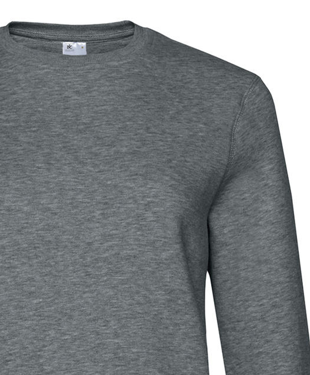 Γυναικείο Φούτερ WW01Q B & C Queen Crewneck Heather Mid Grey
