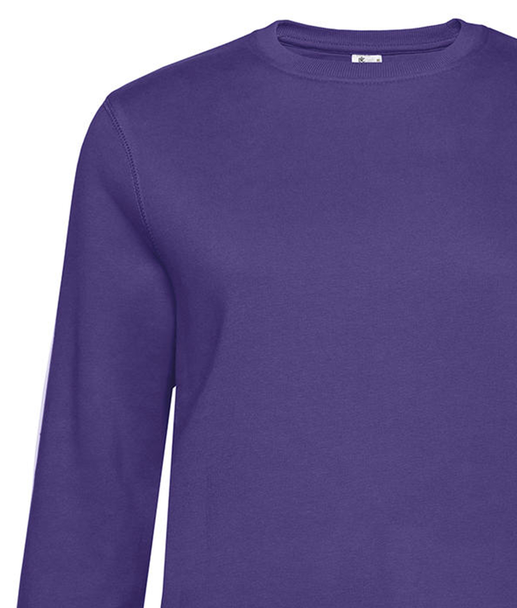 Γυναικείο Φούτερ Ww01Q B C Queen Crewneck Radiant Purple γυναικεία Simple Wear
