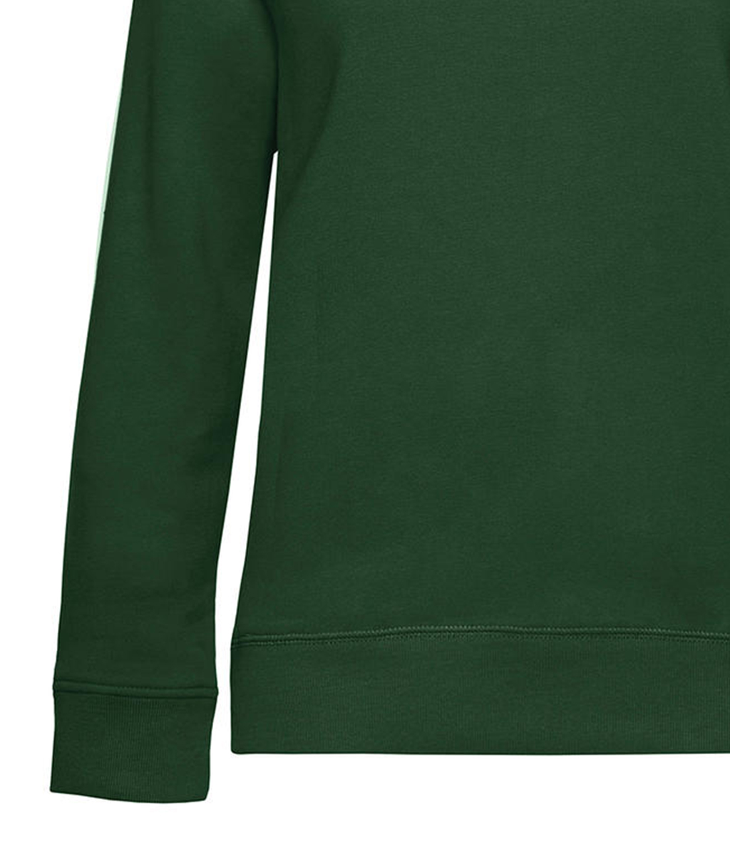 Γυναικείο Φούτερ WW01Q B & C Queen Crewneck Bottle Green