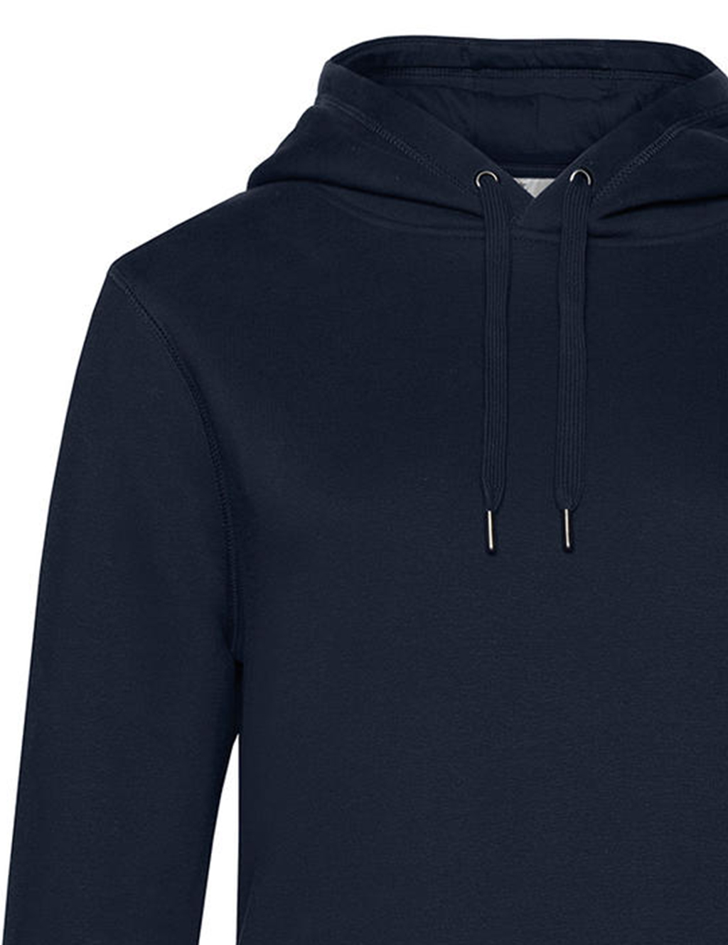Γυναικείο Φούτερ με Κουκούλα WW02Q B & C Navy Blue