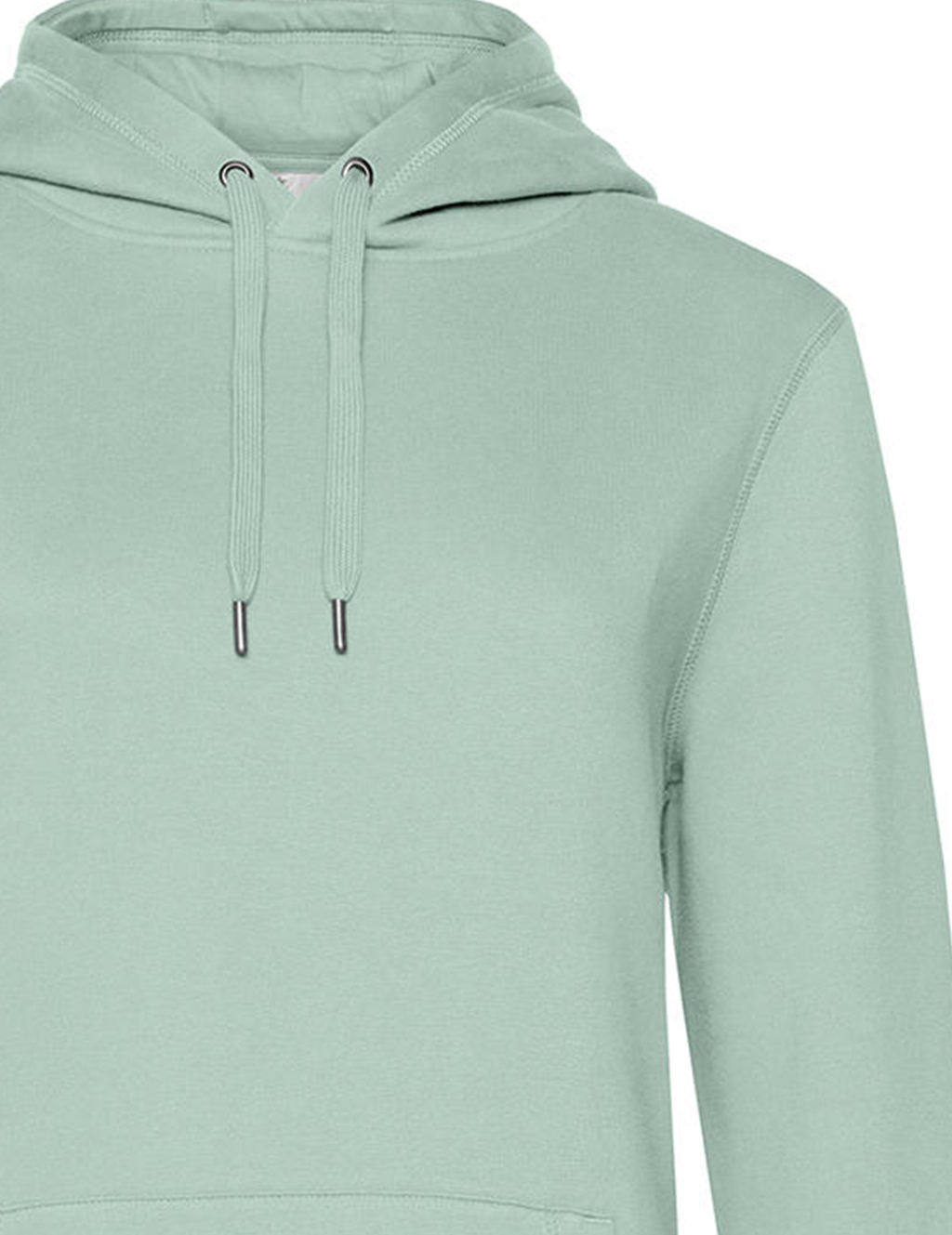 Γυναικείο Φούτερ με Κουκούλα WW02Q B & C Aqua Green