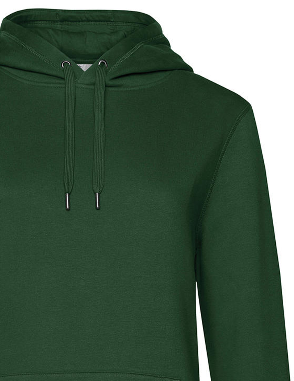 Γυναικείο Φούτερ με Κουκούλα WW02Q B & C Bottle Green