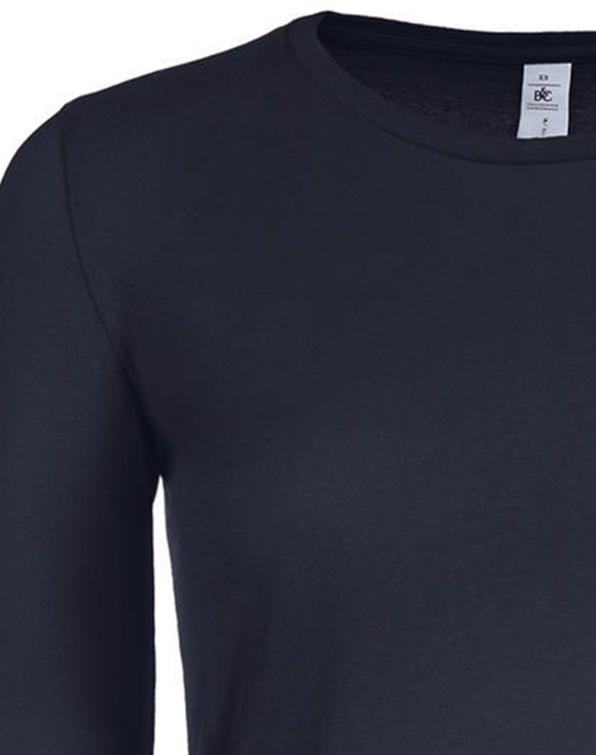 Γυναικείο Μακρυμάνικο T-Shirt TW06T B & C Navy
