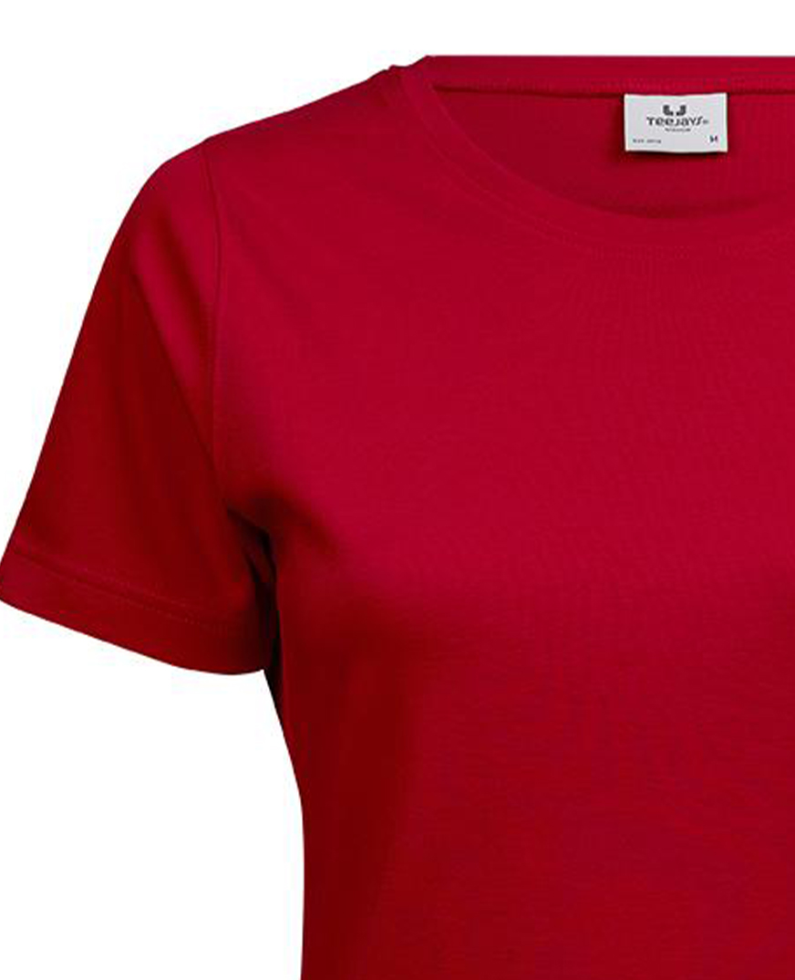 Γυναικείο T-Shirt 580 Tee Jays Interlock Red