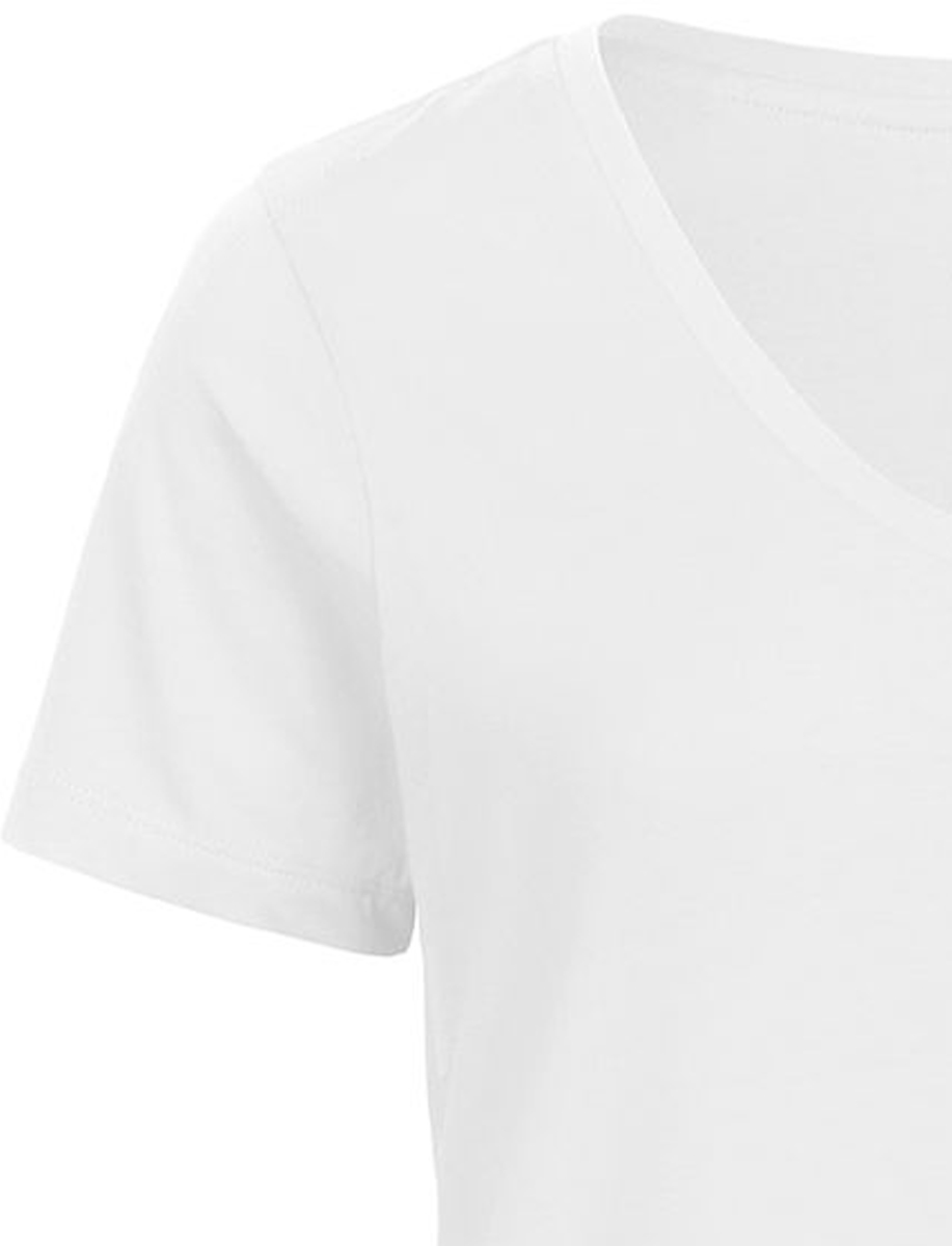 Γυναικείο T-Shirt TW045 B&C Organics Organic V-Neck White