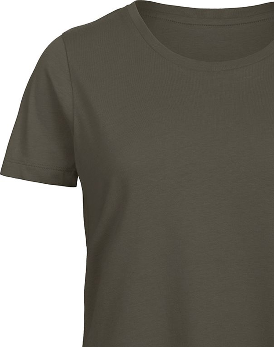 Γυναικείο T-Shirt TW043 B&C από 100% Οργανικό Βαμβάκι Khaki Green