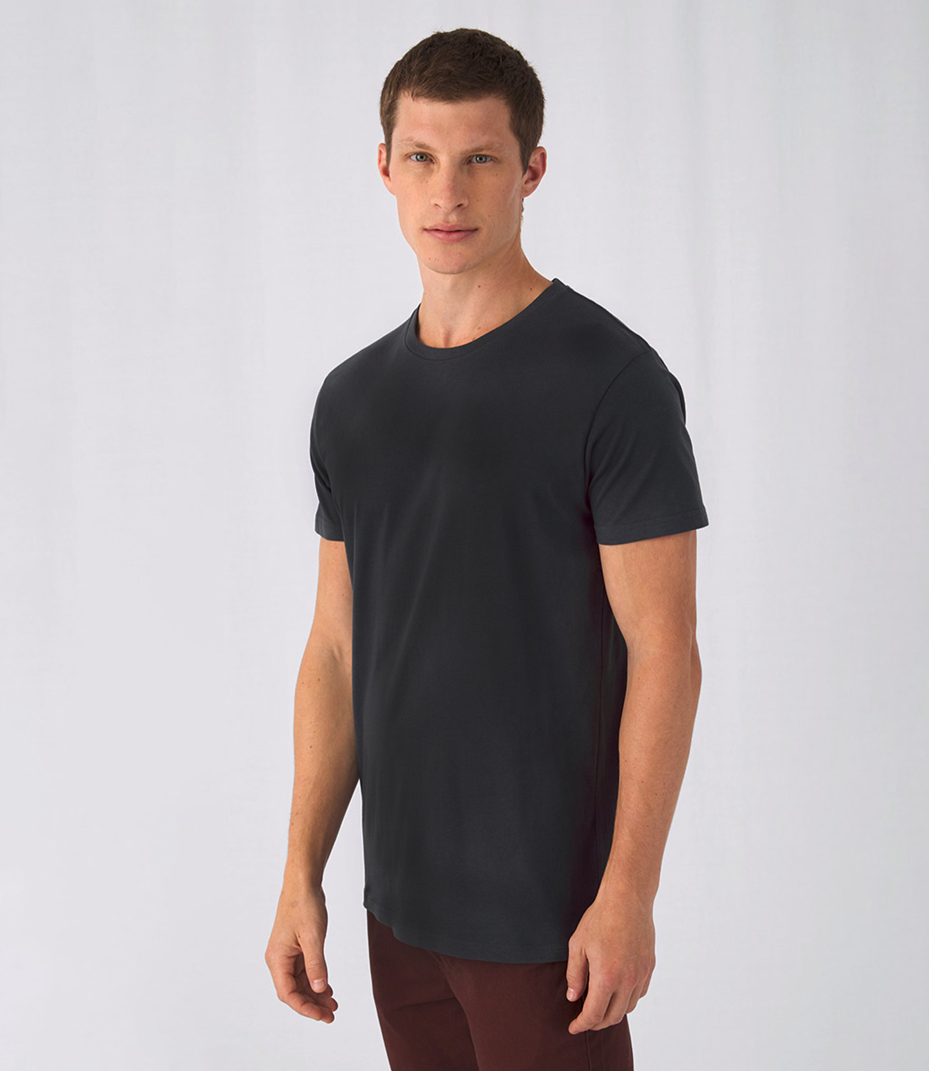 Ανδρικό T-Shirt TM048 B & C Inspire Plus Organic Black