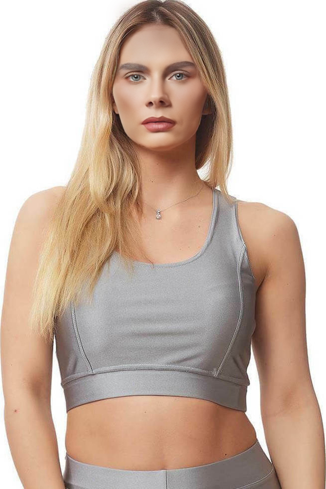 Γυναικείο Αθλητικό Crop-Top S282F Spiro Impact Softex Cloudy Grey