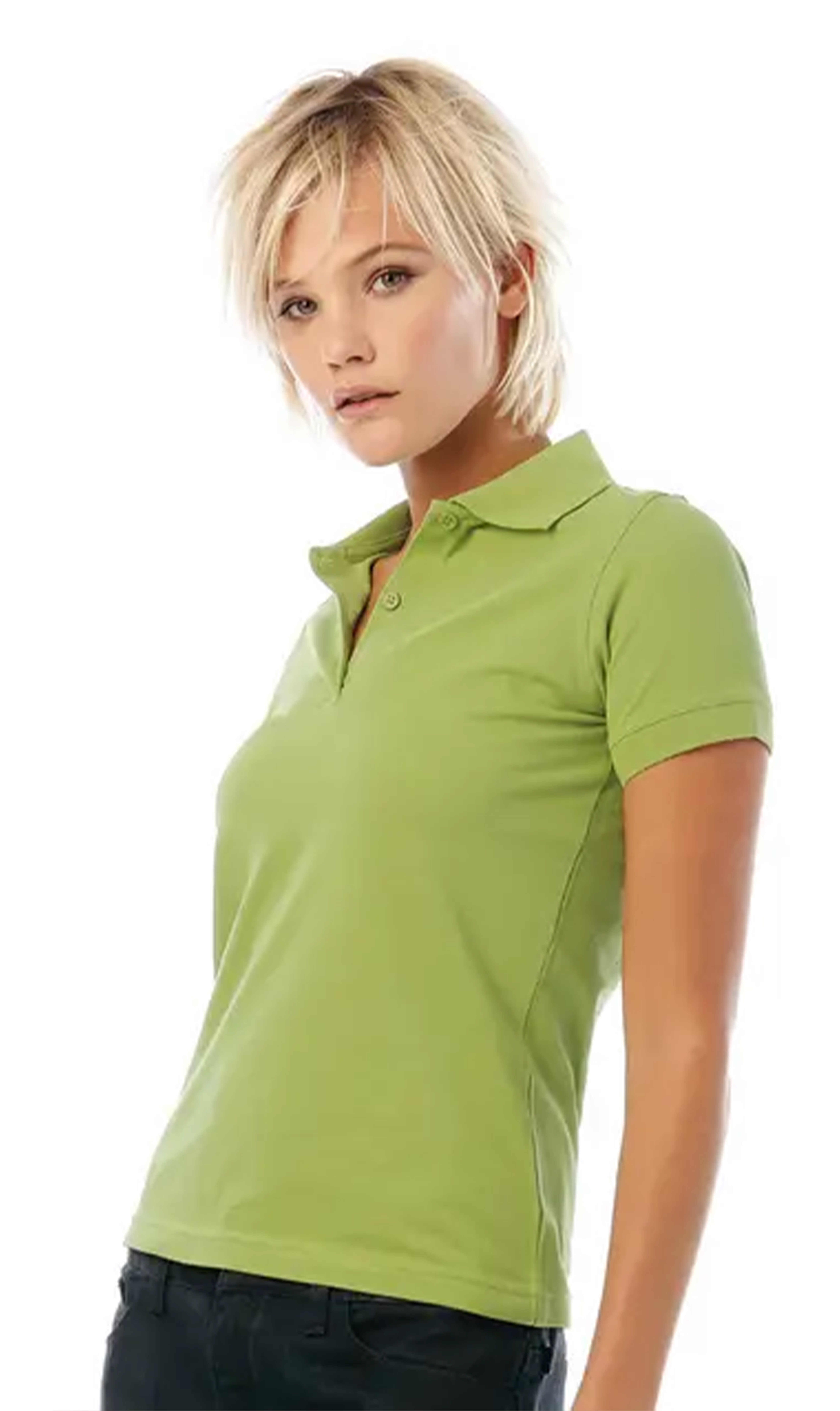 Γυναικείο Μπλουζάκι Polo Safran Pure Women B & C Safran Pistachio