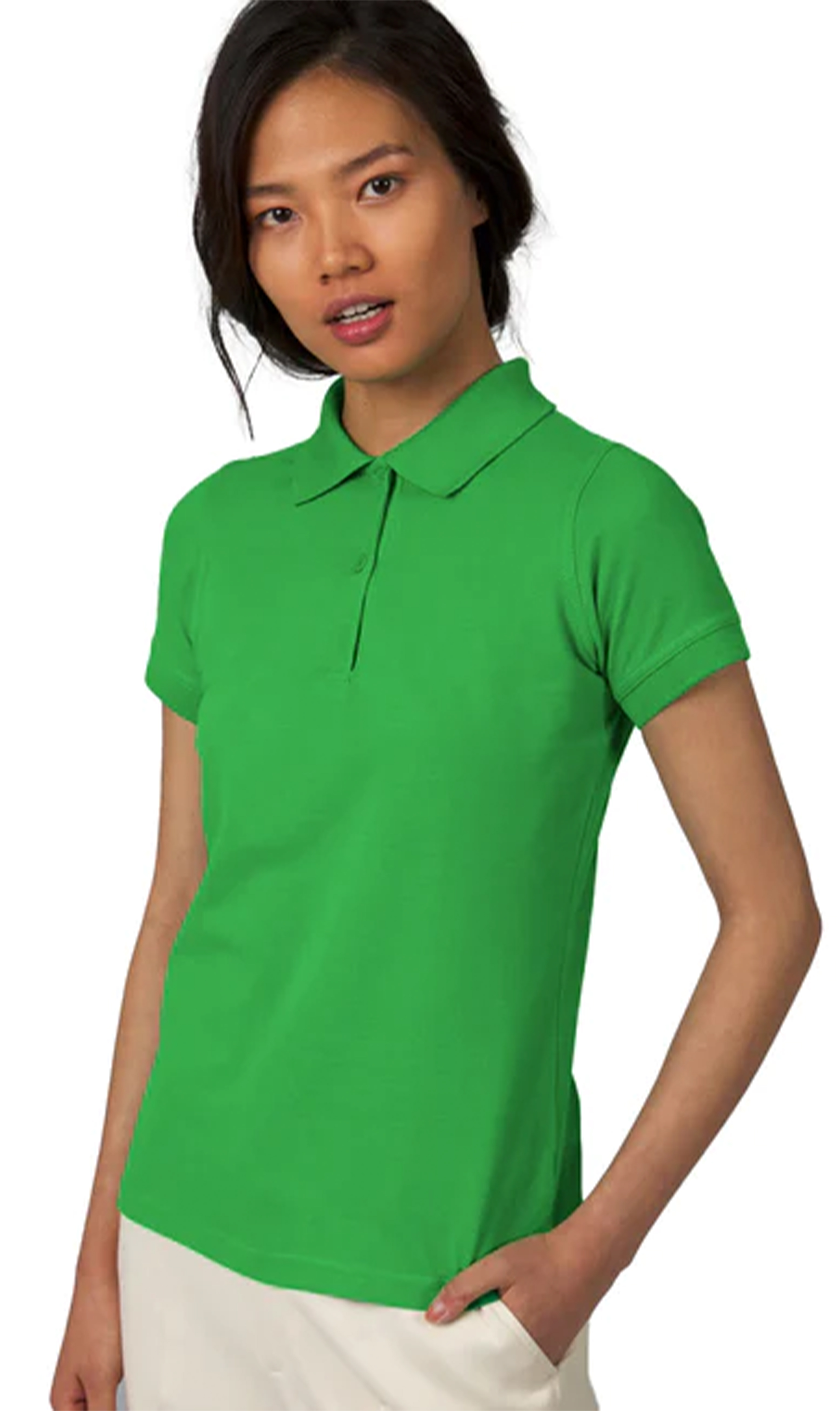 Γυναικείο Μπλουζάκι Polo Safran Pure Women B & C Safran Kelly Green