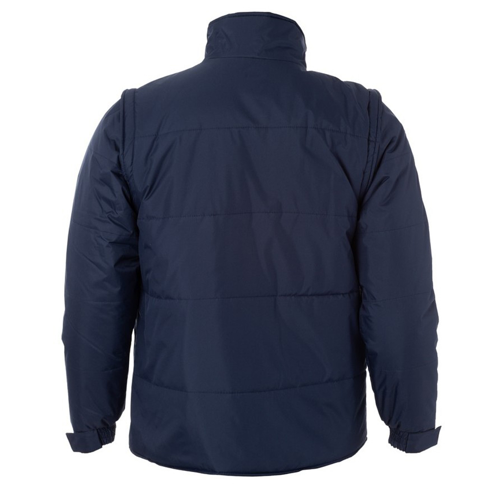 Μπουφάν με Αποσπώμενα Μανίκια Detach-00103 About Basics Navy ανδρικά Simple Wear
