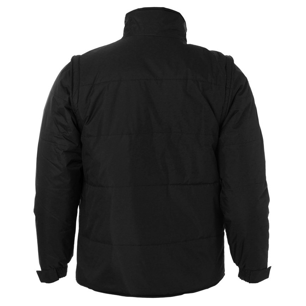 Μπουφάν με Αποσπώμενα Μανίκια Detach-00103 About Basics Black ανδρικά Simple Wear
