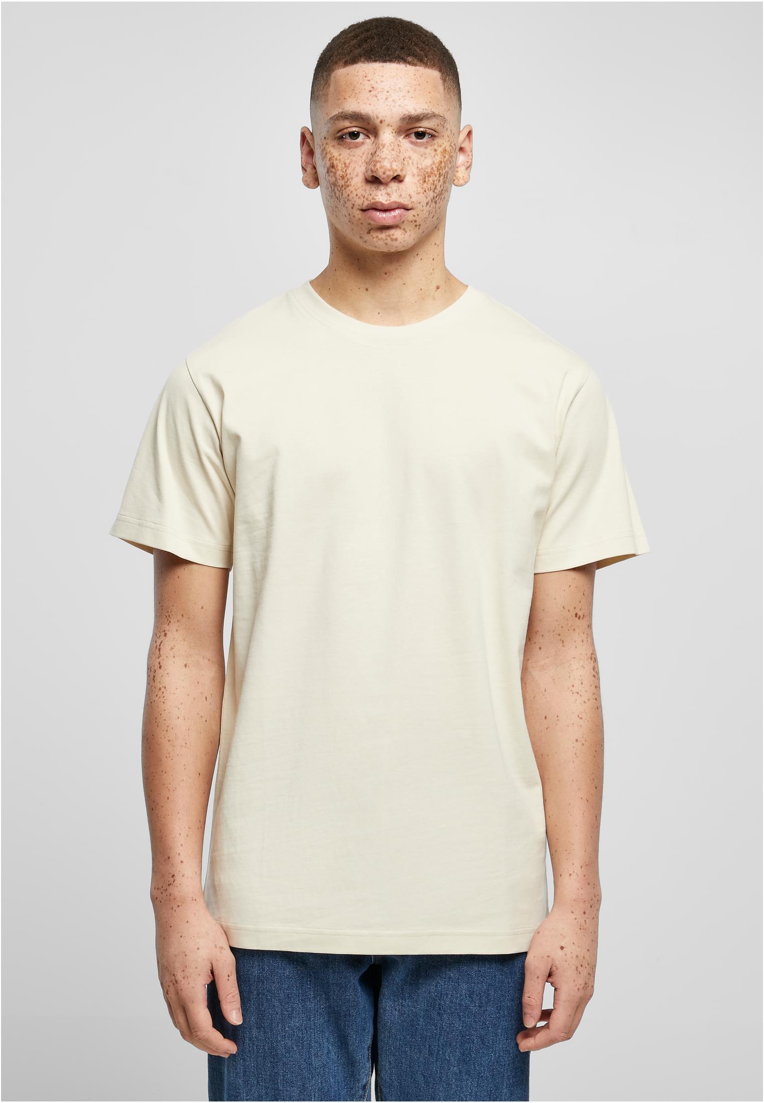 T-Shirt με Στρογγυλή Λαιμόκοψη BY004 Build Your Brand (BYB) Sand