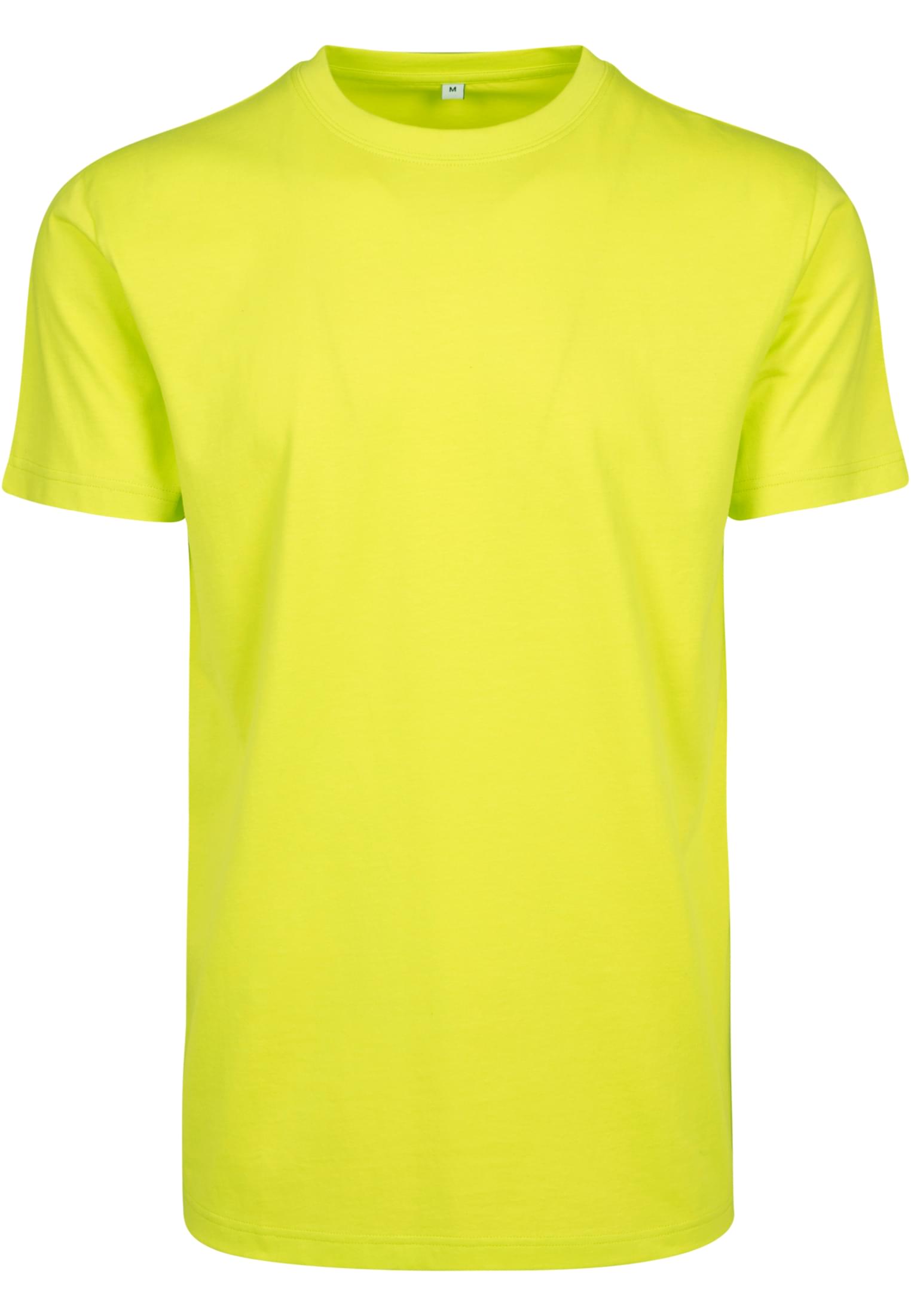 T-Shirt με Στρογγυλή Λαιμόκοψη BY004 Build Your Brand (BYB) Frozen Yellow