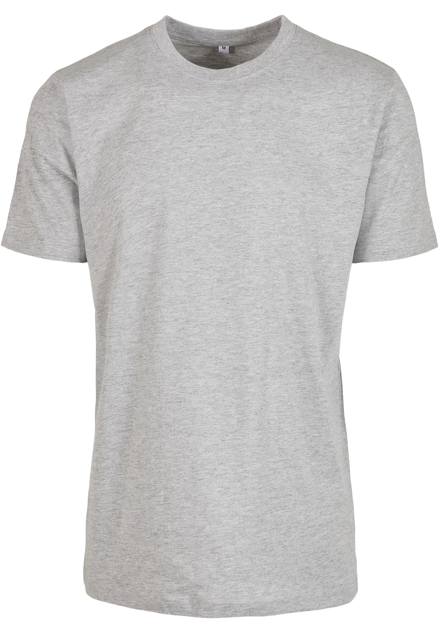 T-Shirt με Στρογγυλή Λαιμόκοψη BY004 Build Your Brand (BYB) Heather Grey
