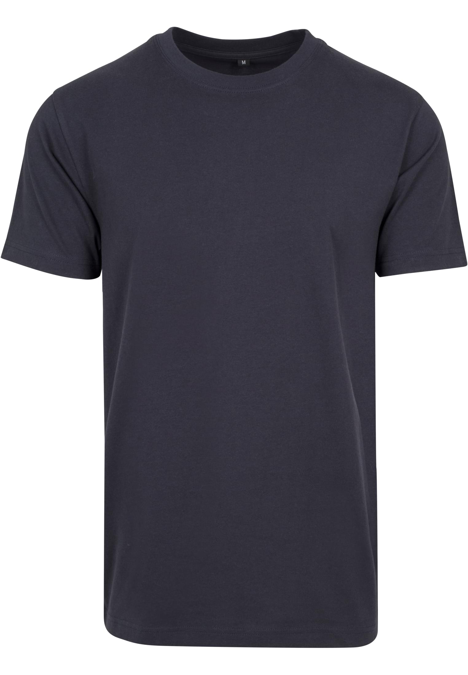 T-Shirt με Στρογγυλή Λαιμόκοψη BY004 Build Your Brand (BYB) Navy