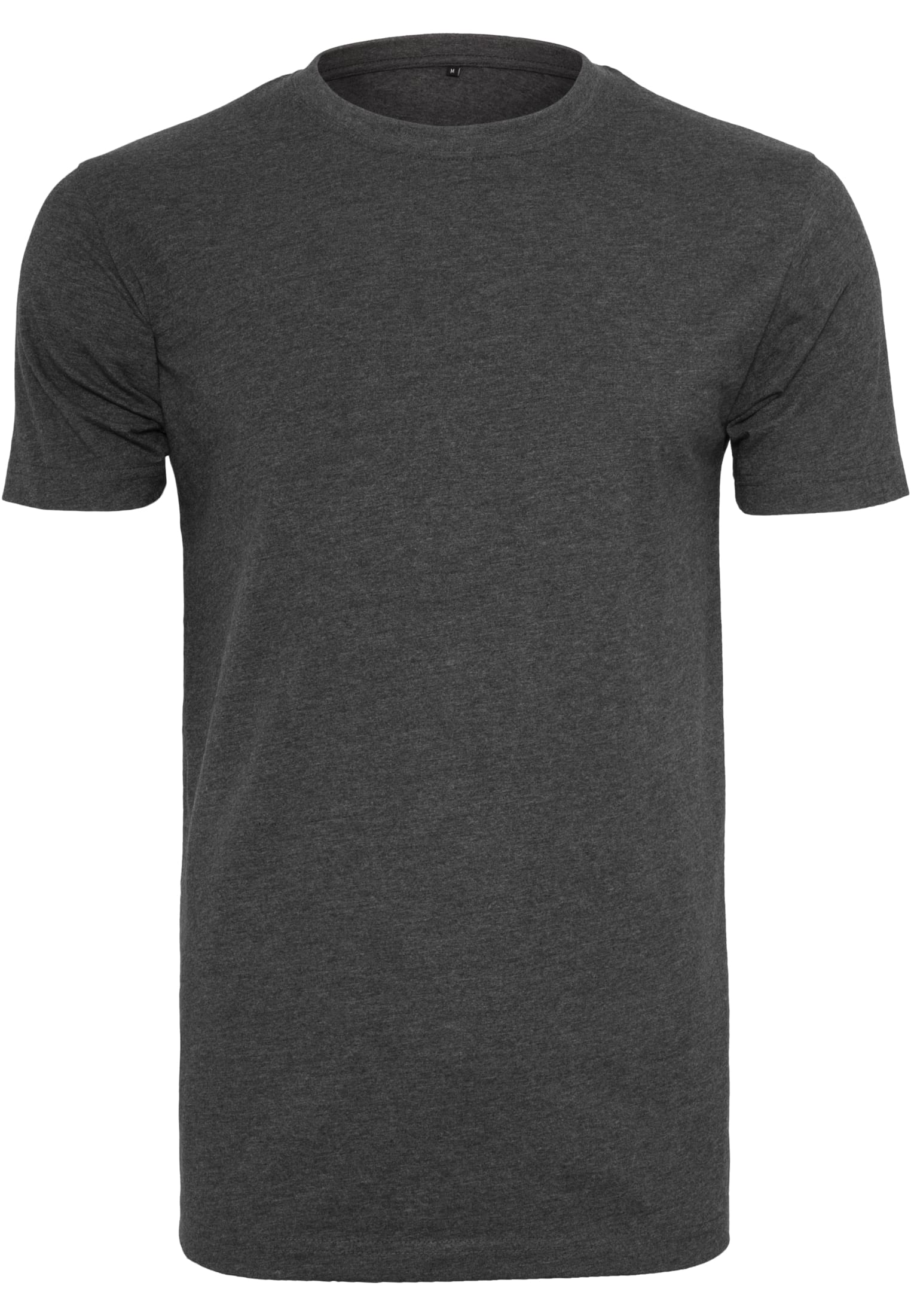 T-Shirt με Στρογγυλή Λαιμόκοψη BY004 Build Your Brand (BYB) Charcoal