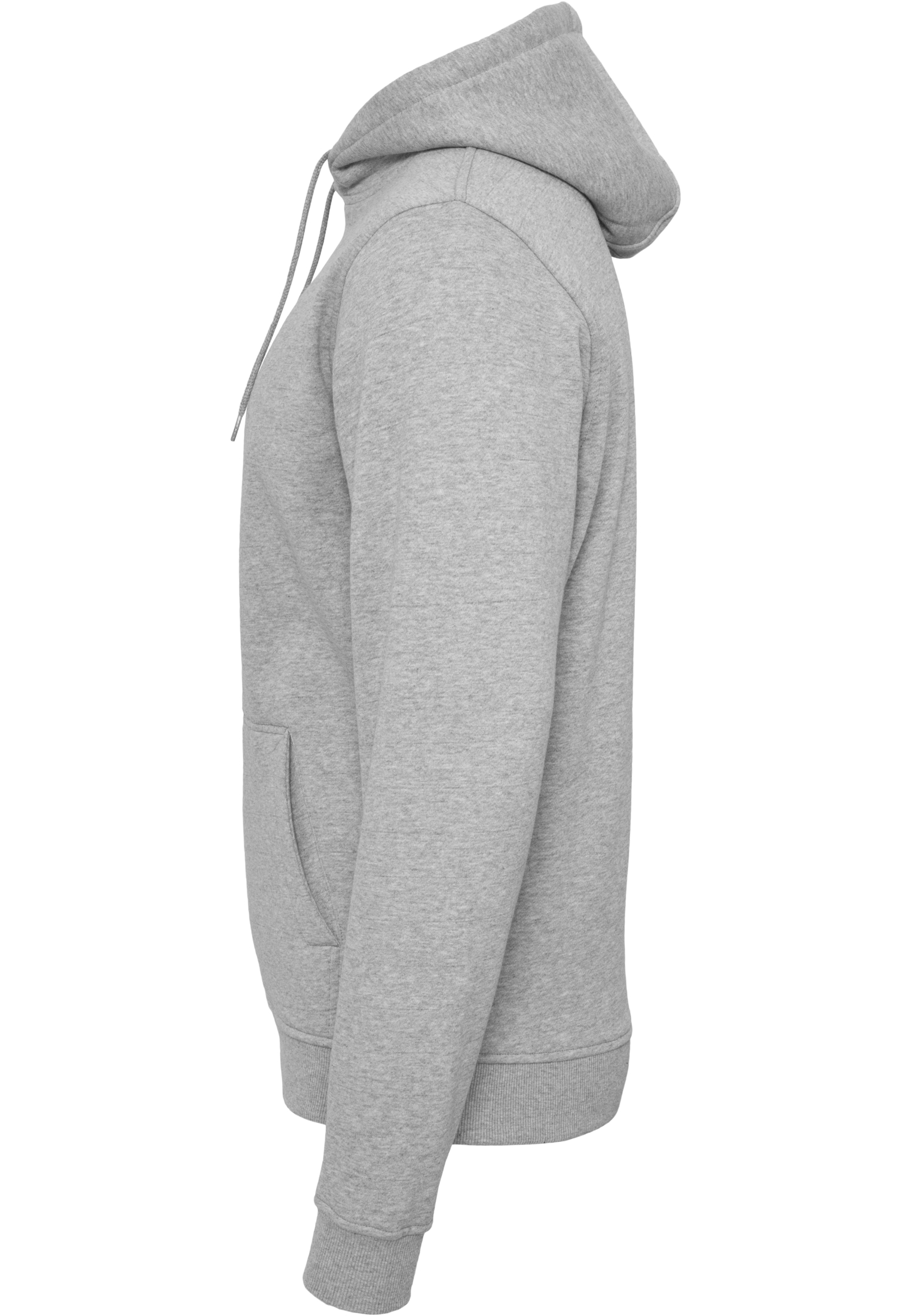 Φούτερ Heavy Hoodie By011 Build Your Brand Heather Grey ανδρικά Simple Wear