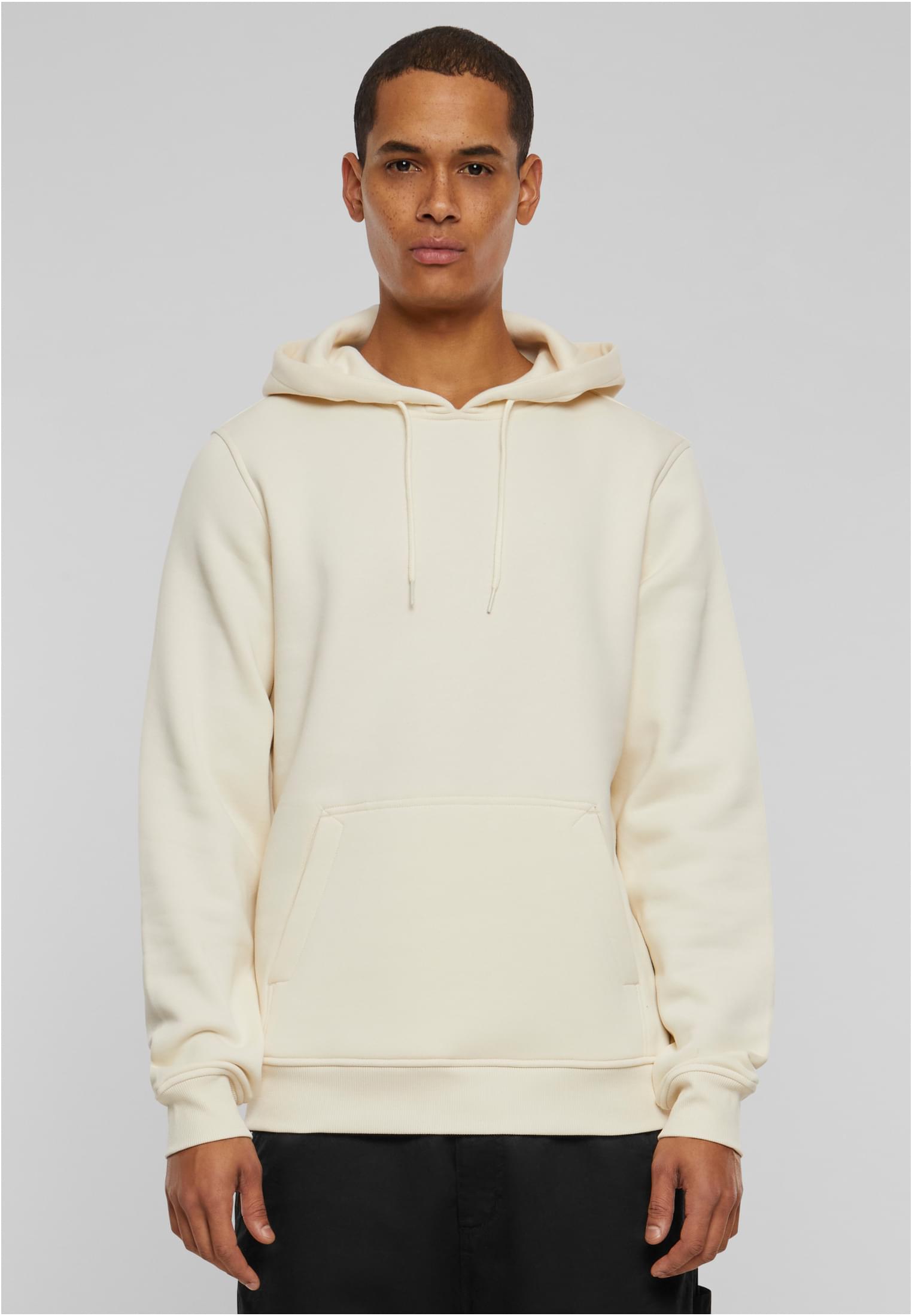 Φούτερ με Κουκούλα Heavy Hoody BY011 Build Your Brand White Sand Whitesand