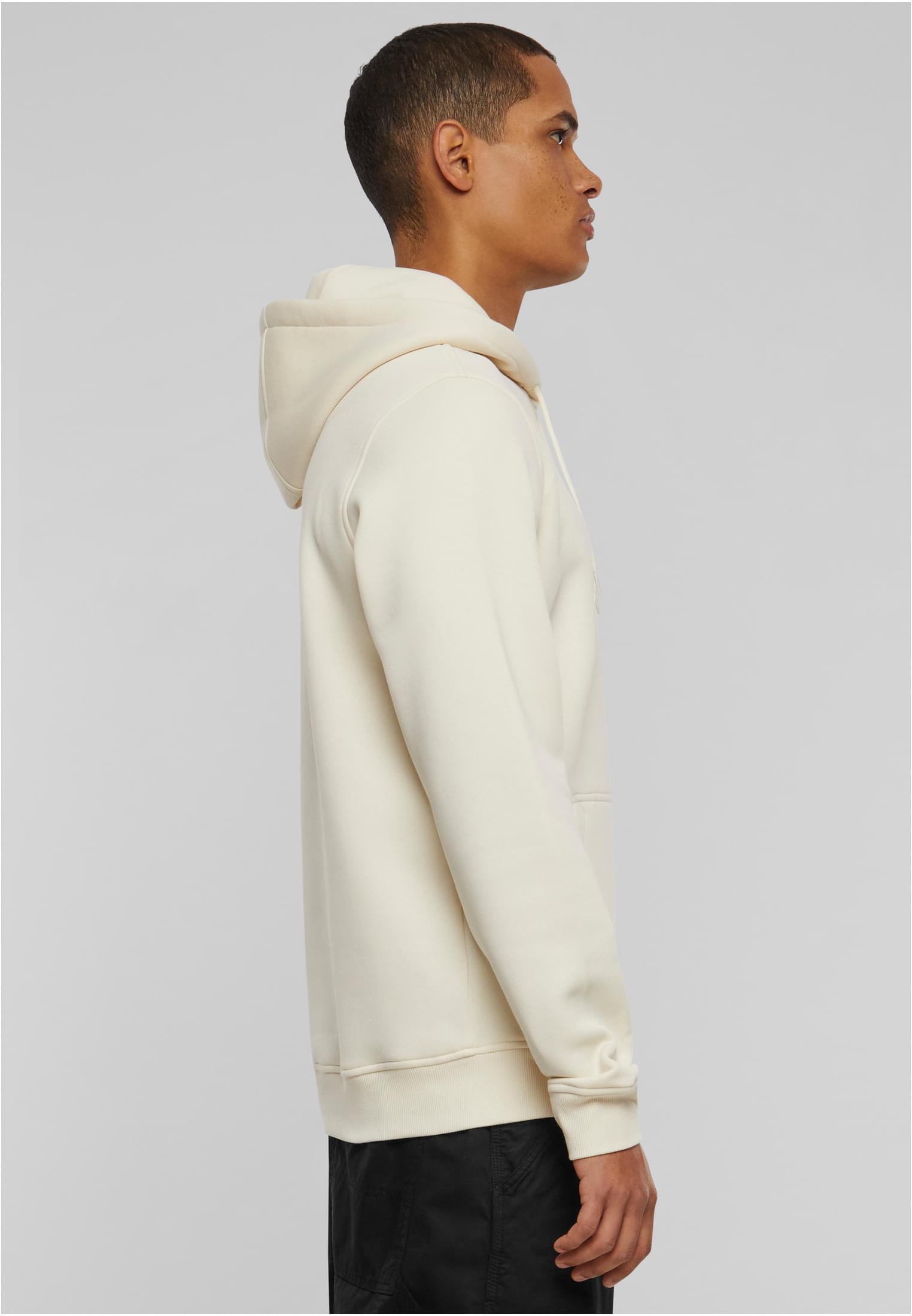 Φούτερ με Κουκούλα Heavy Hoody By011 Build Your Brand White Sand Whitesand ανδρικά Simple Wear