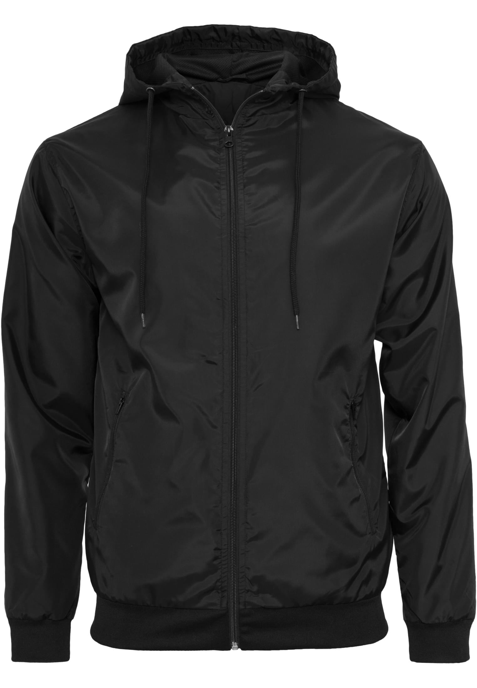 Μπουφάν Windrunner BY016-00017 Build Your Brand Μαύρο blk/blk